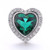 5pcs/lot 18MM Wholesale Heart Snap Button Charms LSSN704