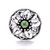 5pcs/lot 18MM Diamond Flower Snap Button Charms  LSSN757