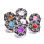 5pcs/lot 18MM Round vintage Snap Jewelry Charms LSSN763