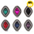 18mm Colorful Diamond Snap Button Charms Multi-color LSSN239