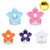 18MM Wholesale Crystal Flowers Snap Button Charms LSSN859