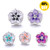 18MM Wholesale Diamond Flowers Snap Jewelry CharmsLSSN887