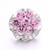 5pcs/lot 18MM Wholesale Crystal Flower  Snap Jewelry Charms  LSSN922