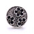 5pcs/lot 18MM 3 Flowers Snap Jewelry Charms  LSSN926