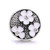 5pcs/lot 18MM 3 Flowers Snap Jewelry Charms  LSSN926