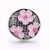 5pcs/lot 18MM 3 Flowers Snap Jewelry Charms  LSSN926