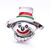 5pcs/lot 18MM Snowman Snap Jewelry Charms LSSN850