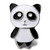 5pcs/lot 18MM Panda nap Jewelry Charms LSSN913