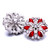 5pcs/lot 18MM Fashion Flower Snap Jewelry Charms LSSN1093