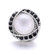 5pcs/lot 18MM Fashion Crystal Snap Button Bracelet Charms LSSN989