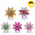 18MM Wholesale Crystal Flowers Snap Jewelry Charms LSSN963