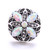 5pcs/lot 18MM Fashion Flowers Snap Jewelry Charms LSSN978