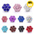 18MM Fashion Flowers Snap Jewelry Charms LSSN979