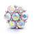 5pcs/lot 18MM Fashion Flowers Snap Jewelry Charms LSSN979