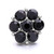 5pcs/lot 18MM Fashion Flowers Snap Jewelry Charms LSSN979
