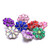 5pcs/lot 18MM Fashion Flowers Snap Jewelry Charms LSSN980