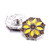 5pcs/lot 18MM Fashion Flowers Snap Jewelry Charms LSSN981