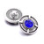 5pcs/lot 18MM Wholesale Round Crystal Snap Button Charms LSSN999