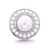5pcs/lot 18MM Round Crystal Beads Snap Button Bracelet Charms LSSN1011