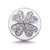 5pcs/lot 18MM Crystal Clover Snap Jewelry Charms LSSN1014