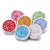 5pcs/lot 18MM Round Crystal Snap Button Charms  LSSN1000