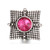 5pcs/lot Metal Ring with Diamond Snap Bracelet Button Jewerly  LSSN275