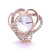 5pcs/lot 18MM Pretty Crystal Snap Jewelry Charms LSSN1037