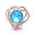 5pcs/lot 18MM Pretty Crystal Snap Jewelry Charms LSSN1037