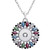 Colorful Snap Button Pendant For Women LSNP115