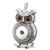 Exquisite Owl Snap Button Pendant LSNP93