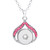 Sweet Heart Snap Jewelry Pendants For Women LSNP41