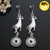 Palm Snap Button Earring For Women LSEN12MM59 