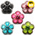 Beautiful Flower Snap Button Jewelry LSSN590