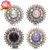 Diamond and pearl of Snap buttons jewerly