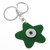 Star PU Leather Snap Button Keychains LSNK02