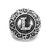 5pcs/lot Round Letter 18mm Snap Jewelry Fit Snap Charm Bracelet LSSN375 A-Z