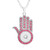 Fine handmade snap button necklace pendant LSNP97