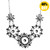 Pretty design of Fine handmade snap button necklace LSNP184