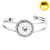 Adjustable Diy Snap Bracelet For Women LSNB64