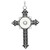 Crystal Cross Button Pendants Jewelry With Rhinestones LSNP15