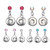1 Pair! Fashion Snap Button Earring For Woemn Fit 12mm Snap Charms LSEN12MM02