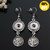 Beautiful Vintage Sister Snap Button Earring For Women Fit 12mm Snap Charms LSEN12MM16