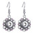 Vintage Flower Snap Button Earring For Women Fit 12mm Snap Charms LSEN12MM68