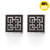 Fine Square Snap Charms Jewelry  LSSN12MM03
