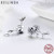 100% 925 Sterling Silver Pomegranate Flower Romantic Love Drop Earrings for Women Wedding Engagement Jewelry S925 SCE336