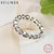 925 Sterling Silver Alluring Brilliant Marquise Stackable Finger Ring with Clear CZ Original Fine Jewelry