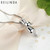 High Quality Smooth 925 Sterling Silver Lovely Cat Long Tail Necklaces & Pendants S925 Fine Jewelry SCN032