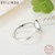 925 Sterling Silver Heart Be My Valentine Ring with Clear CZ Original New Collection Fine Jewelry PA7146