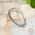 New 925 Sterling Silver Rings for Women Irregular Crystals Ancient 925 Silver Wedding Rings Jewelry PA7171