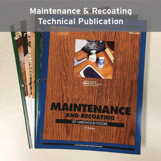 Maintenance & Recoating Print Version